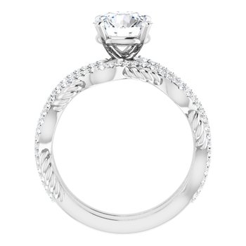 Diamond Twist Bridal Ring Set