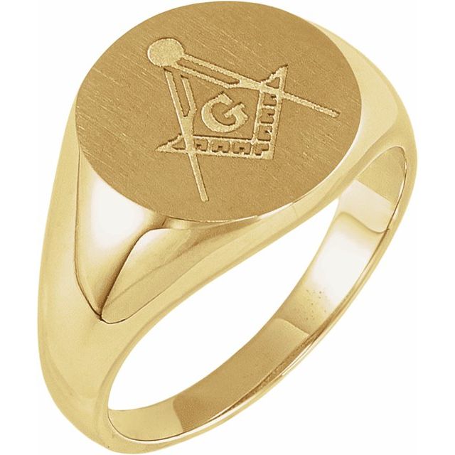 Gold Signet Ring