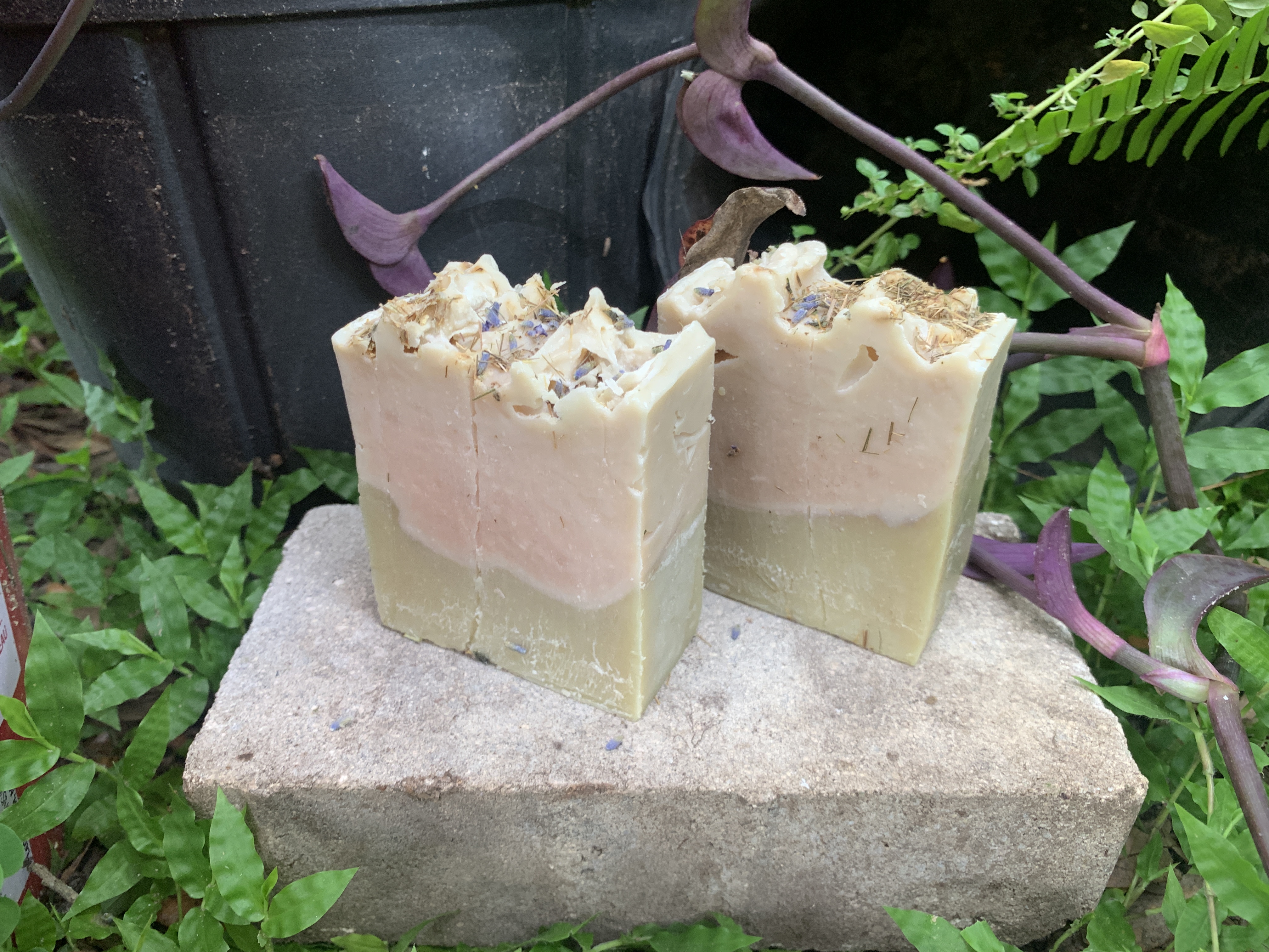 Lemongrass & Lavender Handcrafted Herbal Soap Bars