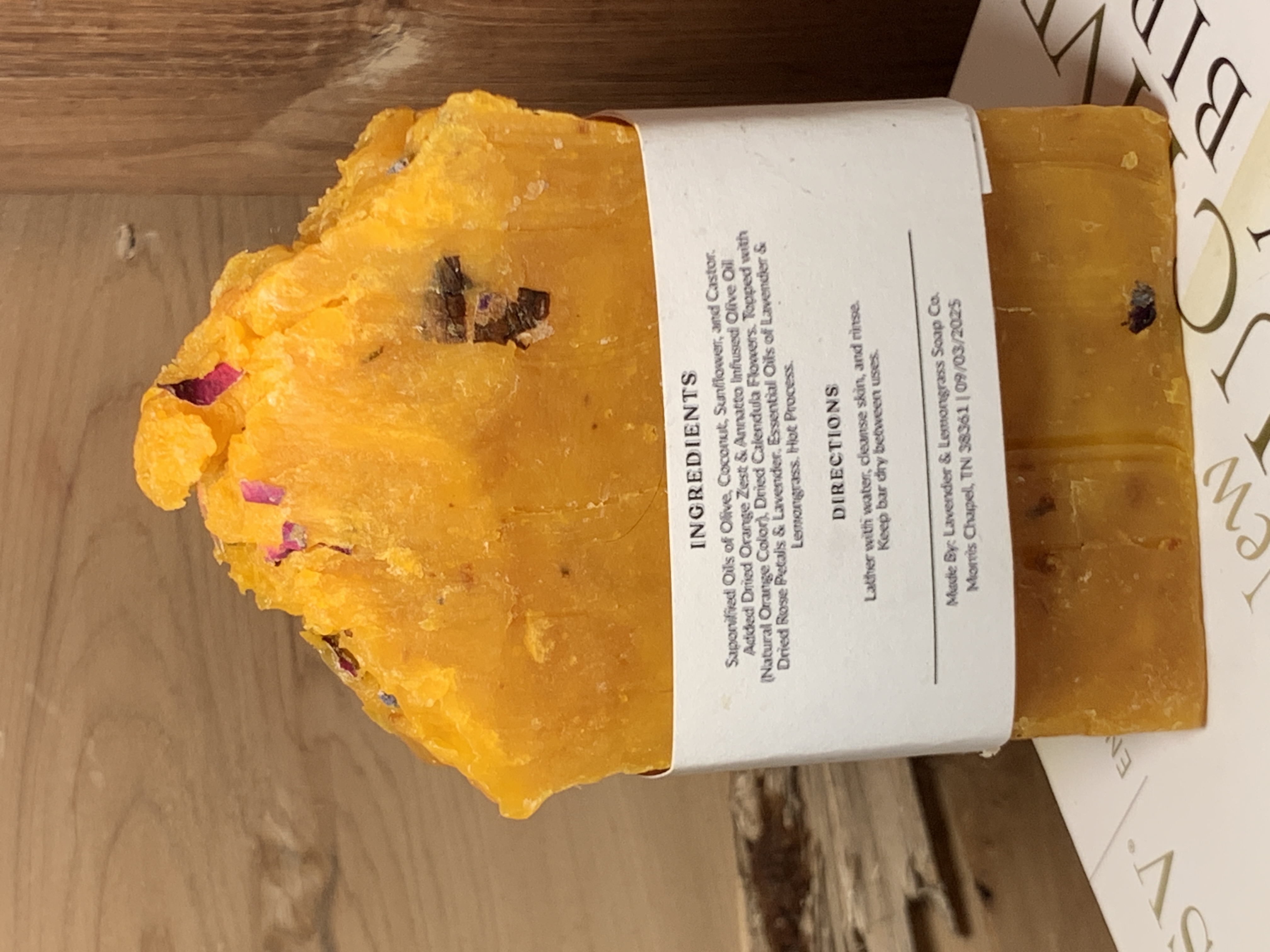 Calendula Orange Soap