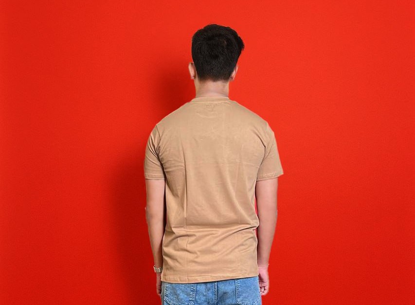Belgium Brown Casual T-Shirt