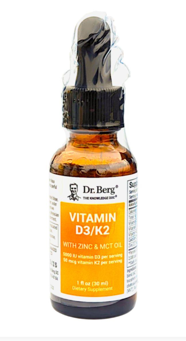 DR.BREG’S  vitamin D3 & k2 with zinc