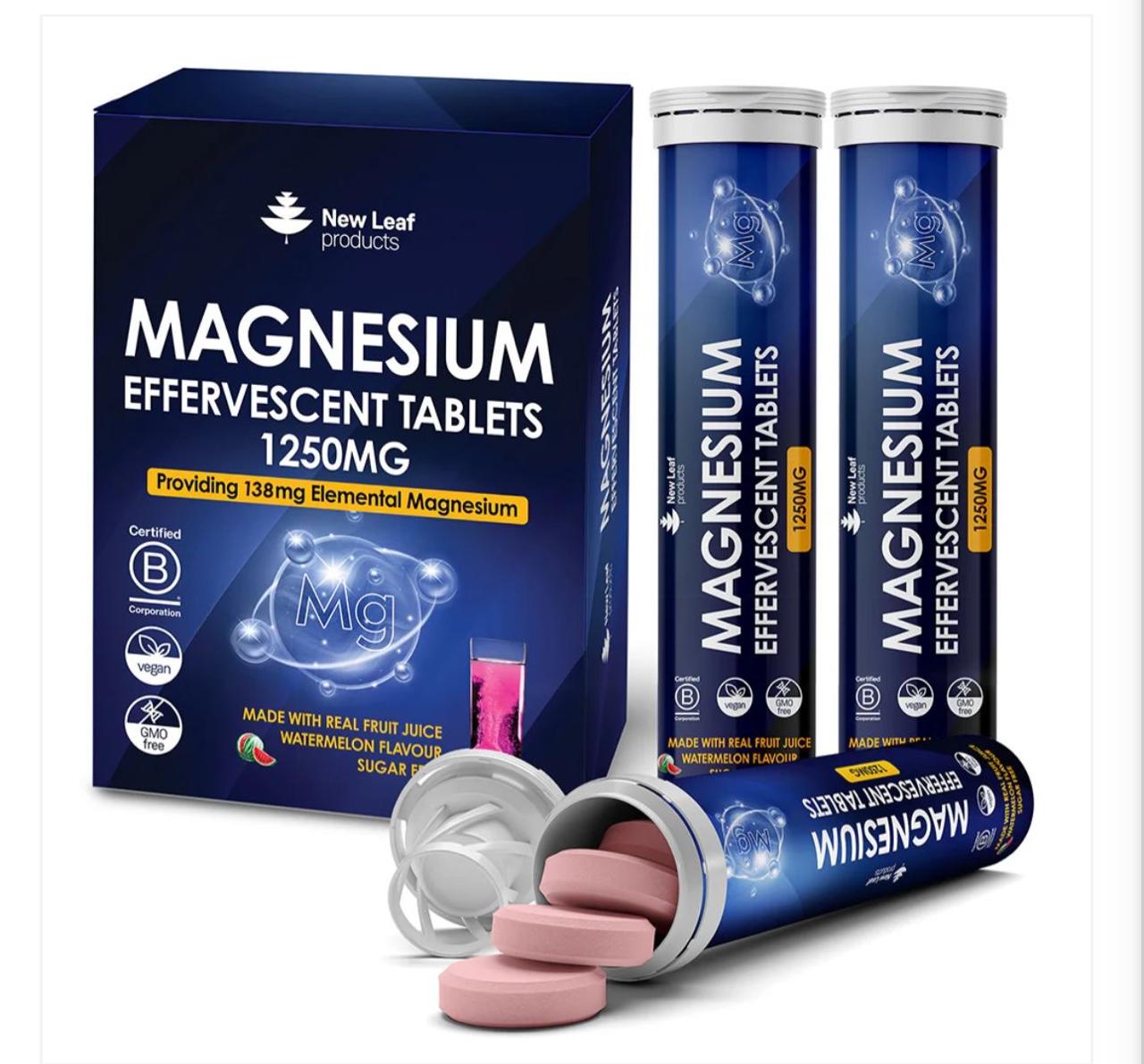 MAGNESIUM GLYCINATE EFFERVESCENT 1250mg