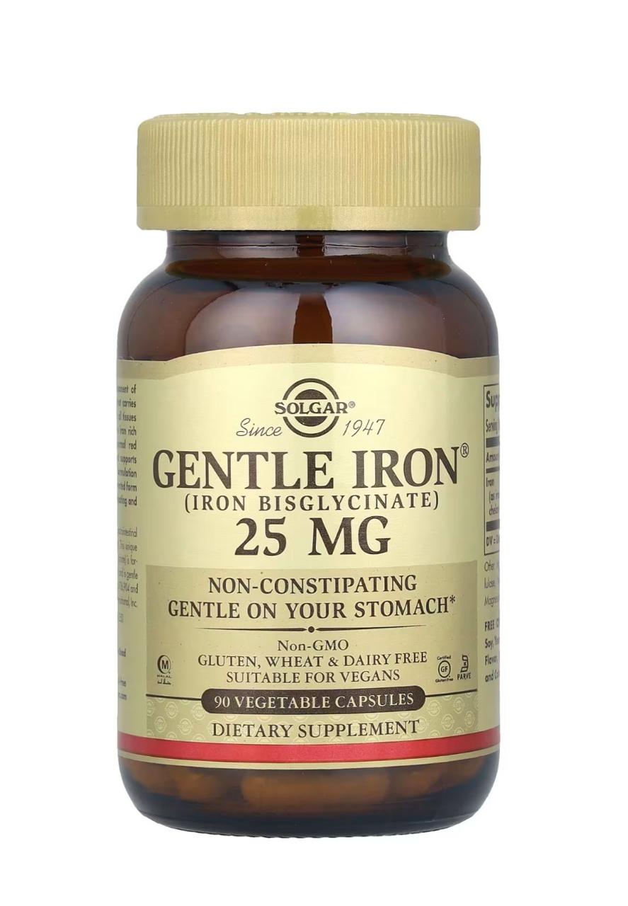 Solgar Gentle Iron 25 mg