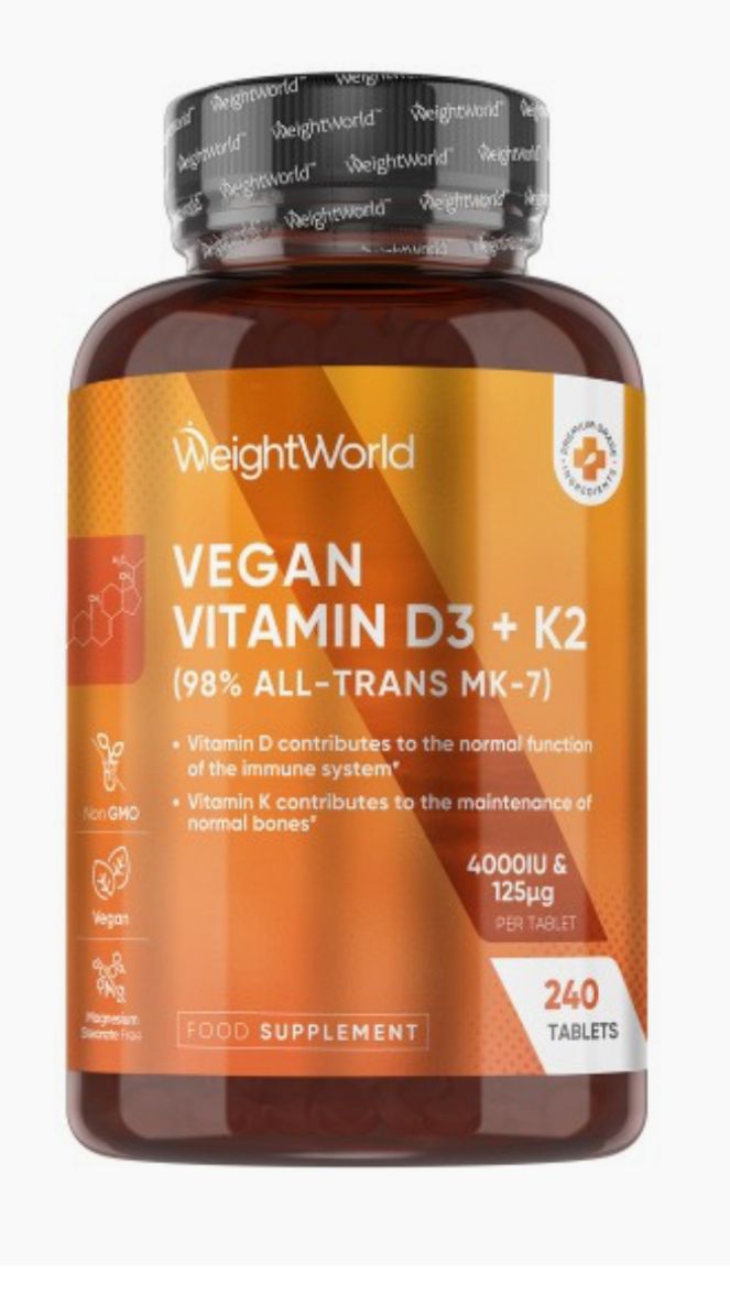 Vitamine D3 + K2 Végan