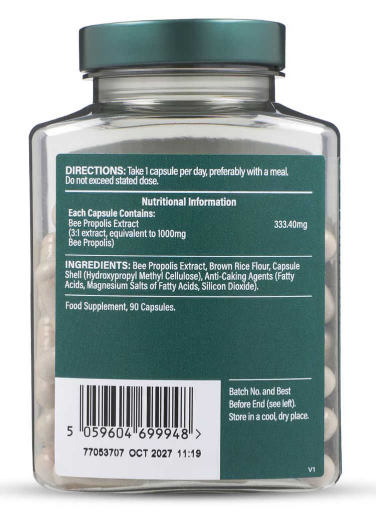 Propolis d’abeille 1000 mg