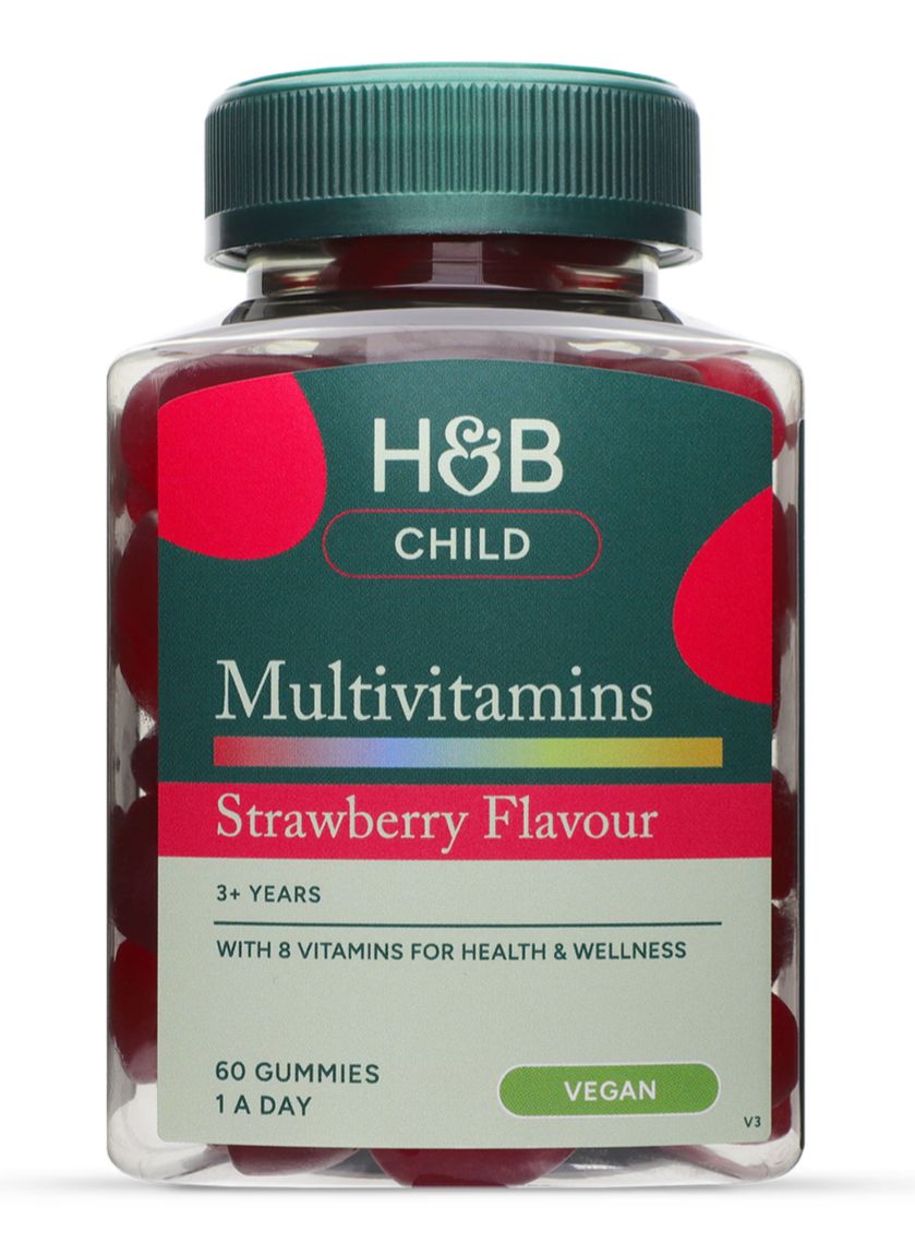 Multivitamines H&B pour enfants - saveur fraise