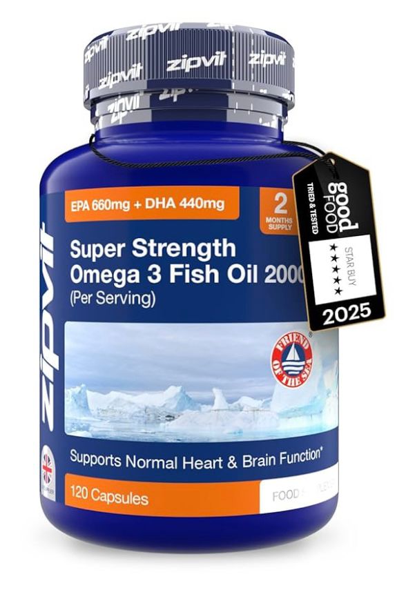Huile de poisson Omega 3 Forte zipvit