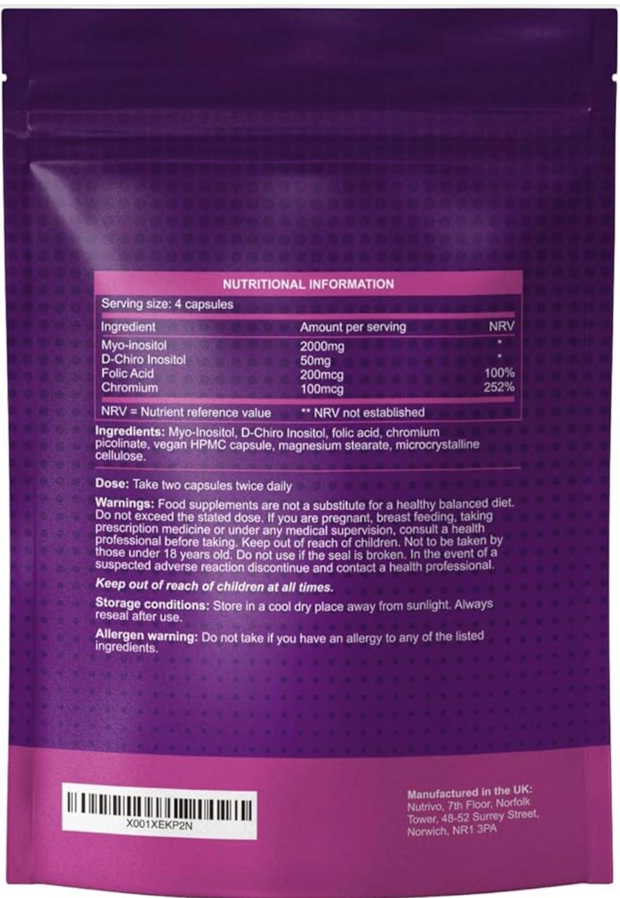 PCOS Myo & D-Chiro Inositol Complex