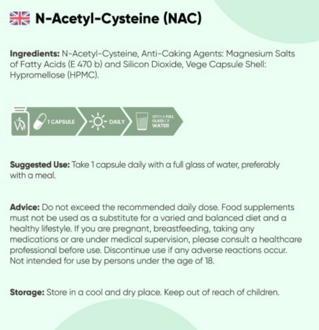 NAC N-Acétyl-Cystéine