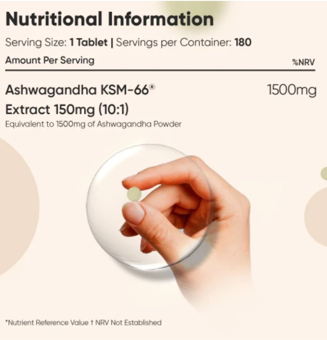Ashwagandha KSM-66® Haute Puissance