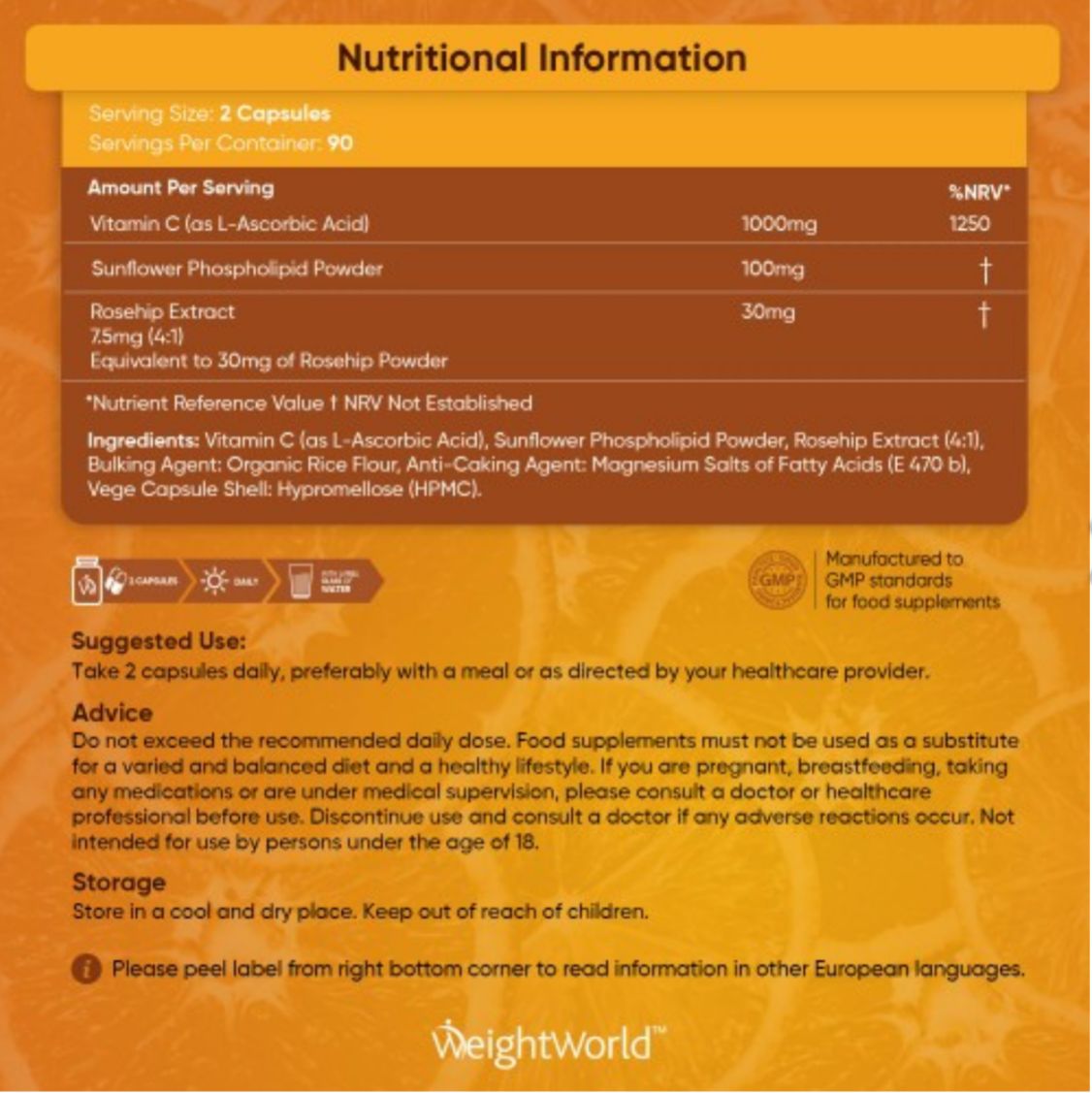 Vitamine C Liposomale