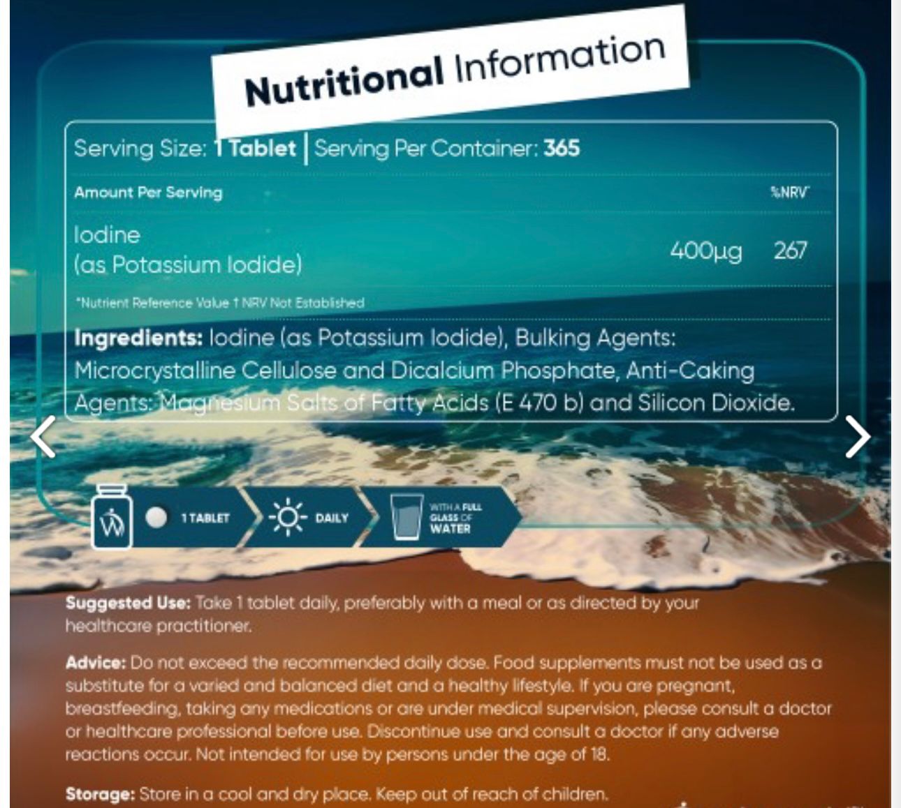 Iodine (Iodure de potassium) – WeightWorld