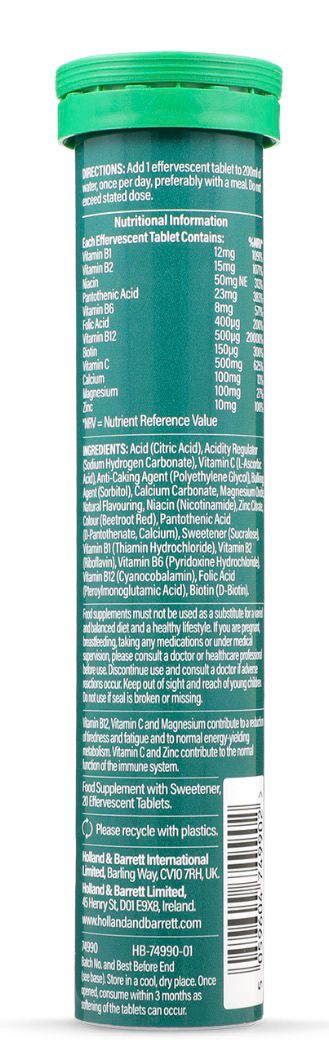 Complément Effervescent Énergie