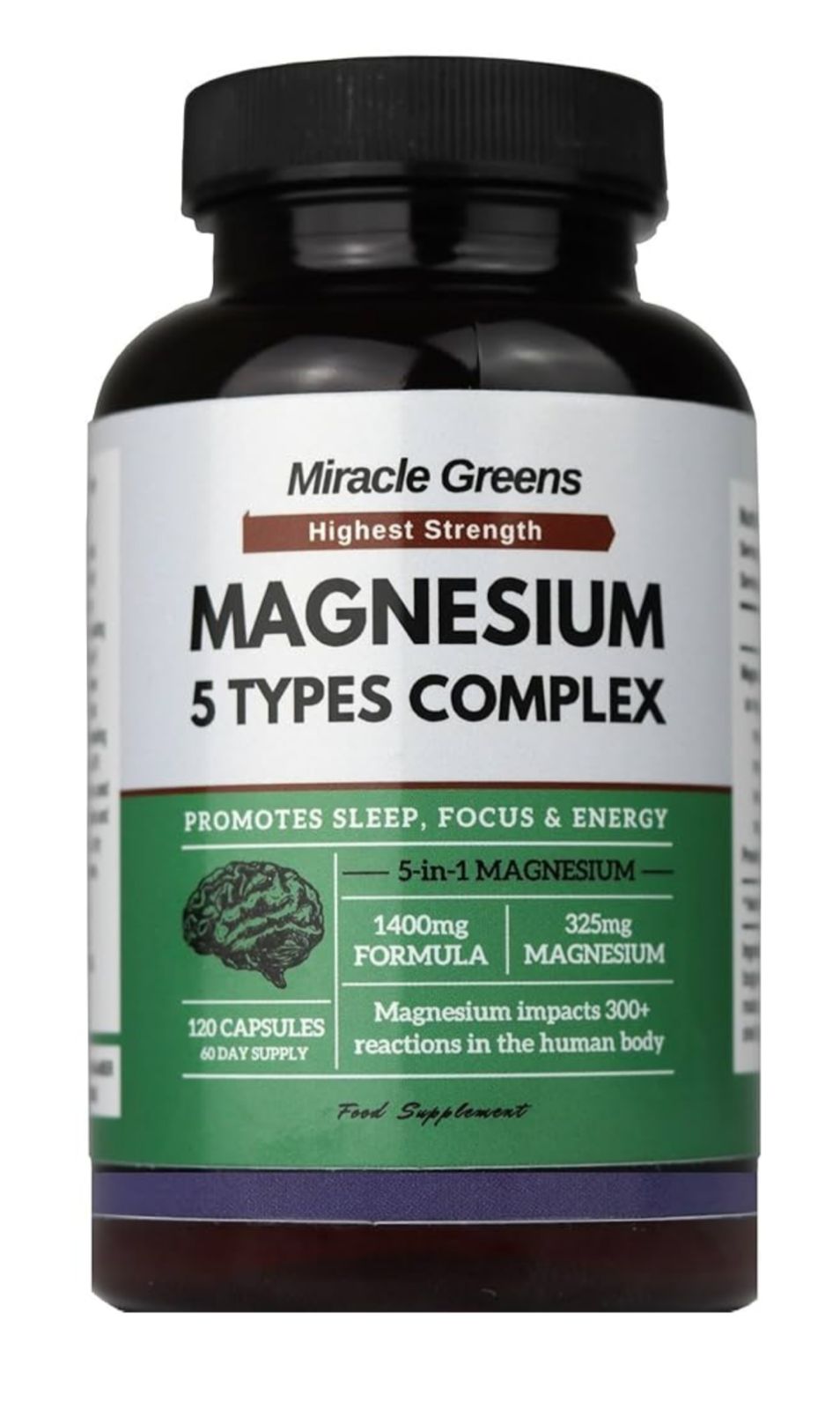 Magnésium 5 Types Complexe