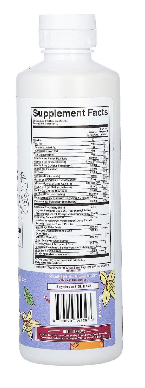 Multivitamines prénatales et postnatales MaryRuth's