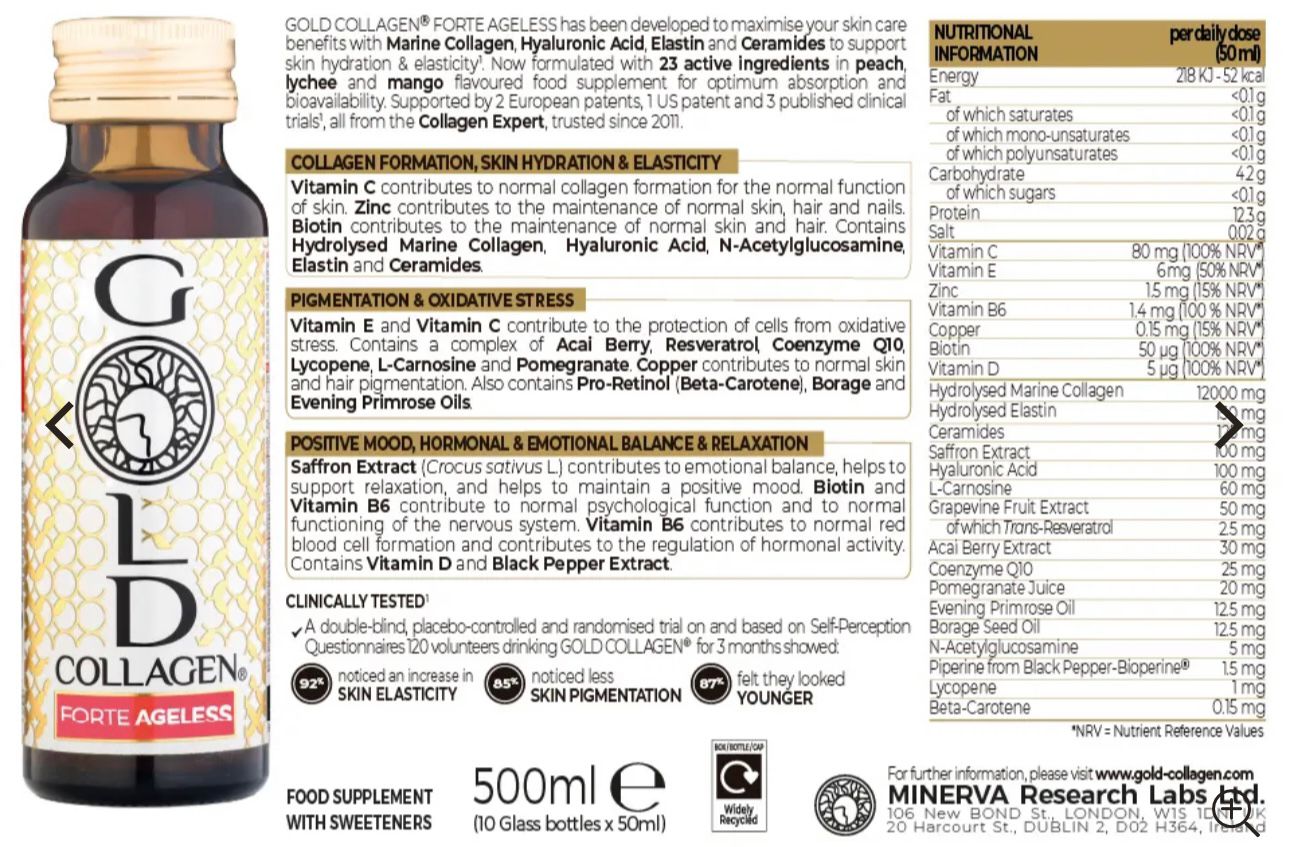 Gold Collagen Forte Ageless