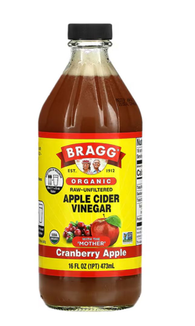 Vinaigre de cidre de pomme biologique Bragg