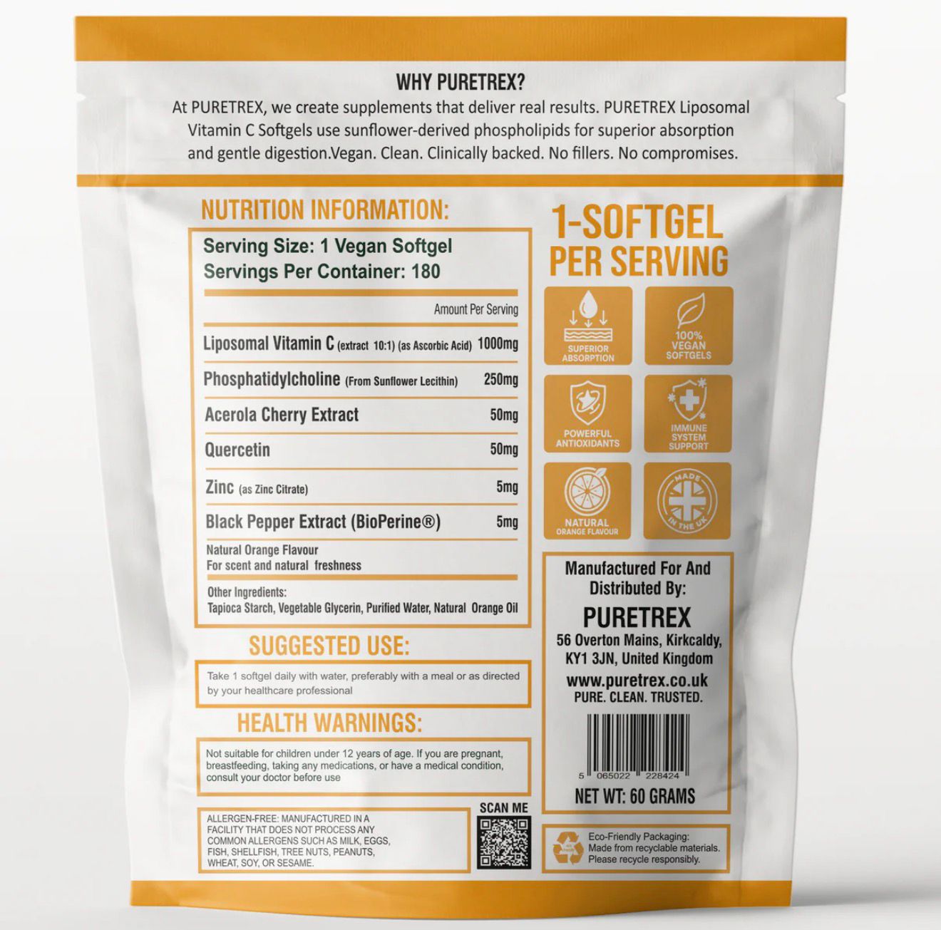 Vitamine C Liposomale Softgels