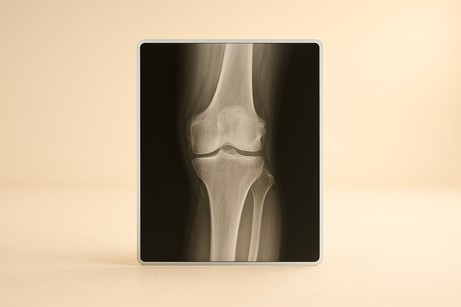 Um joelho novo para Matheus