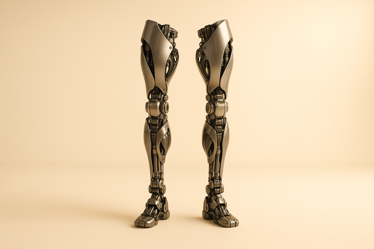 Caso não seja possível um joelho novo, pernas biônicas