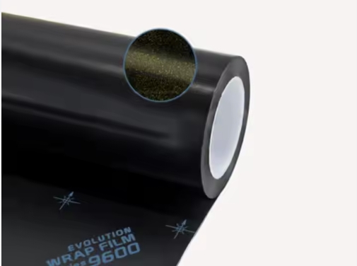 WRAP FILMS SATIN METALLIC BLACK GOLD 