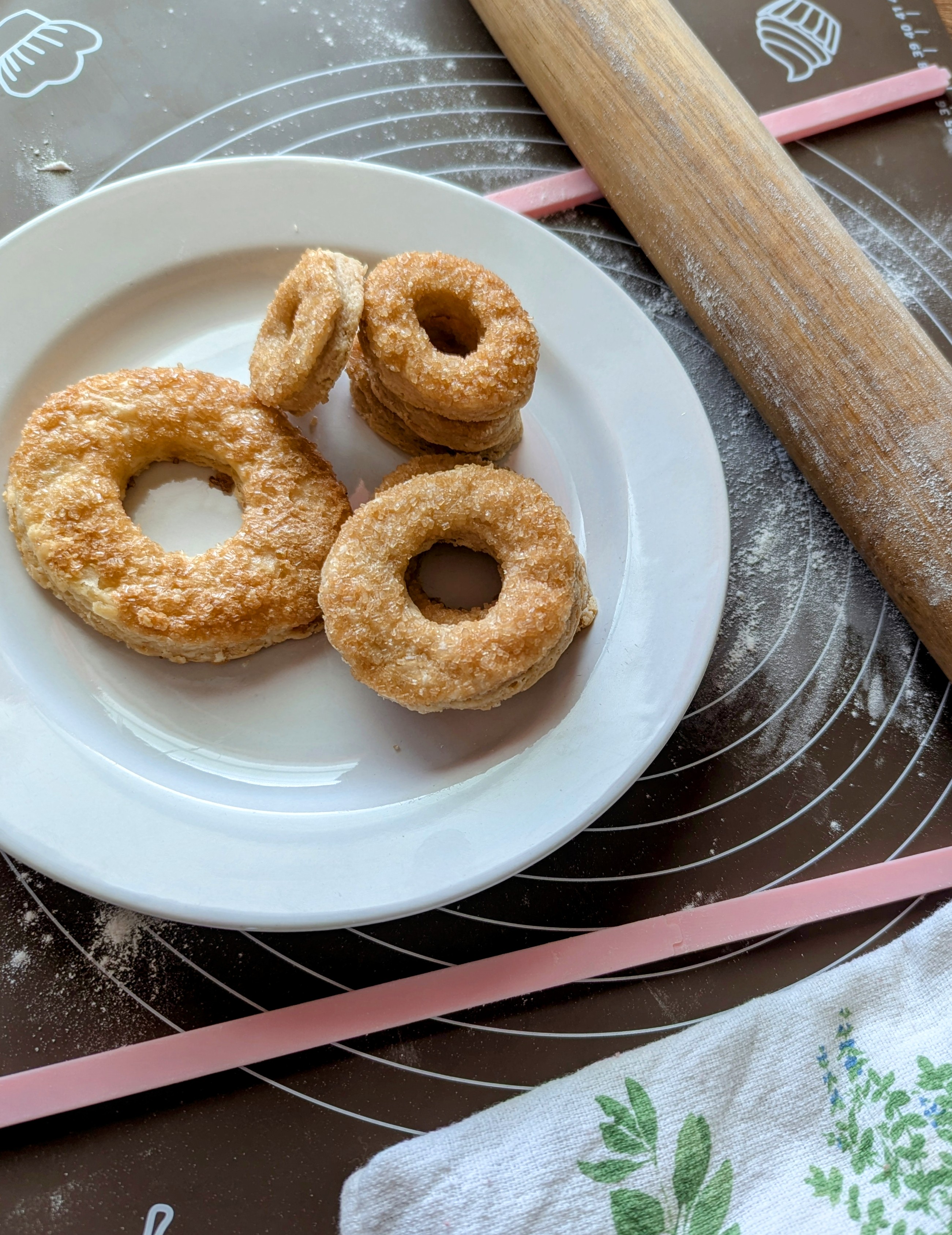 one dozen NorwegianTerteringe (Pastry Cookies)