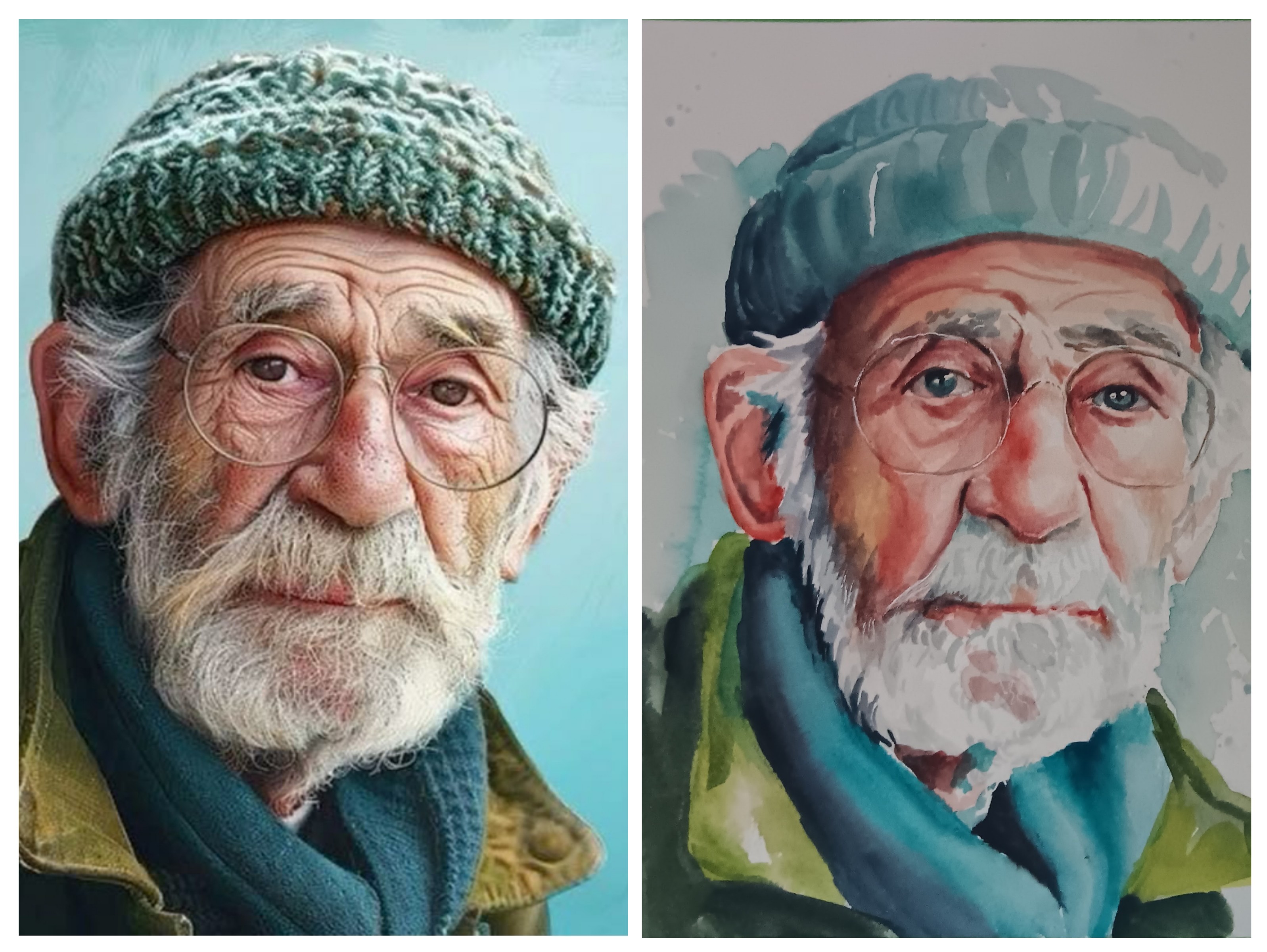 Custom Watercolor Portraits