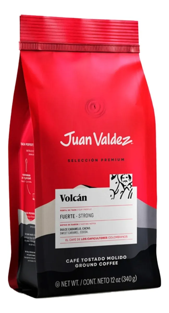 Café Juan Valdez Molido X340gr Volcán