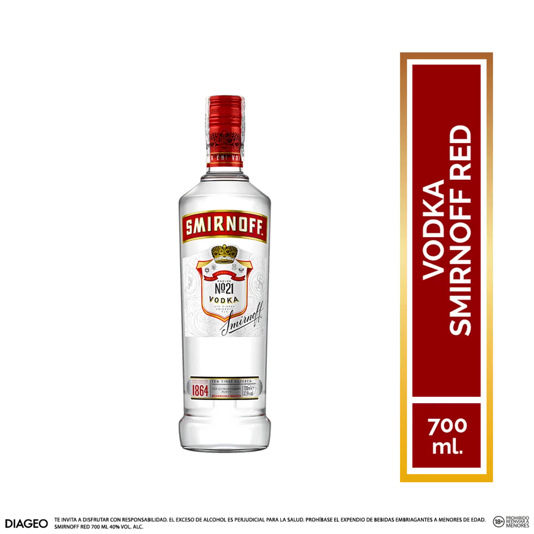 Vodka Smirnoff Red 700 ML