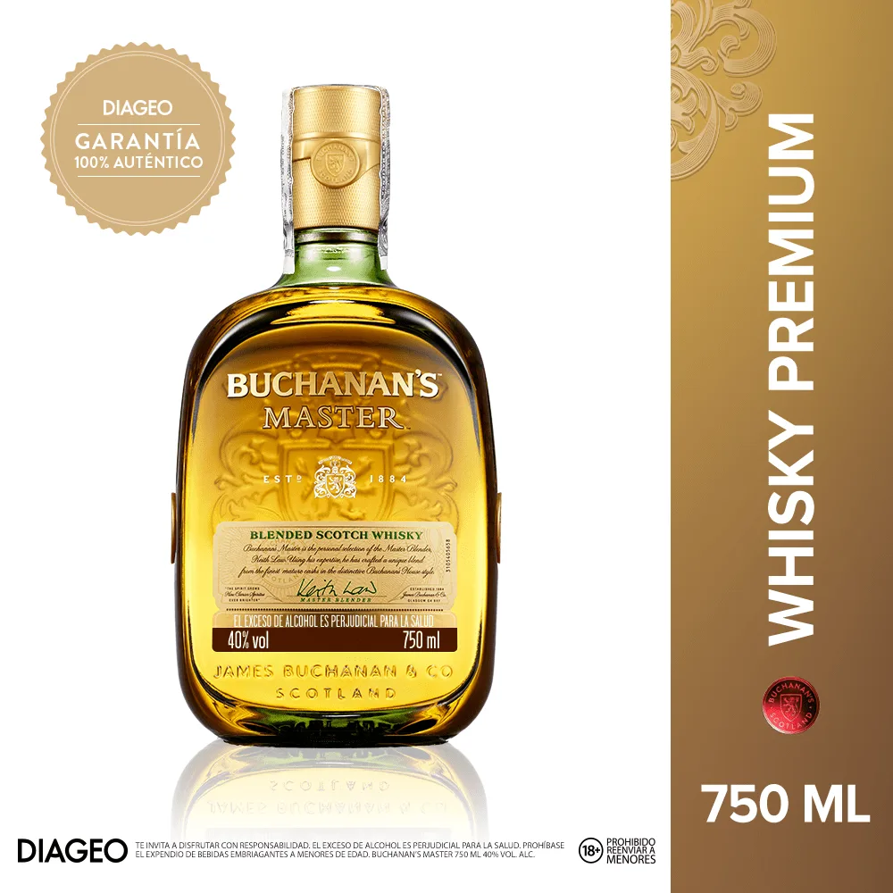 Whisky Buchanan´s Master x750ml