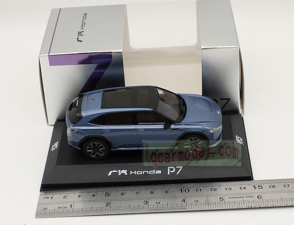 1/43 GAC-Honda P7 Diecast Car Model Blue 