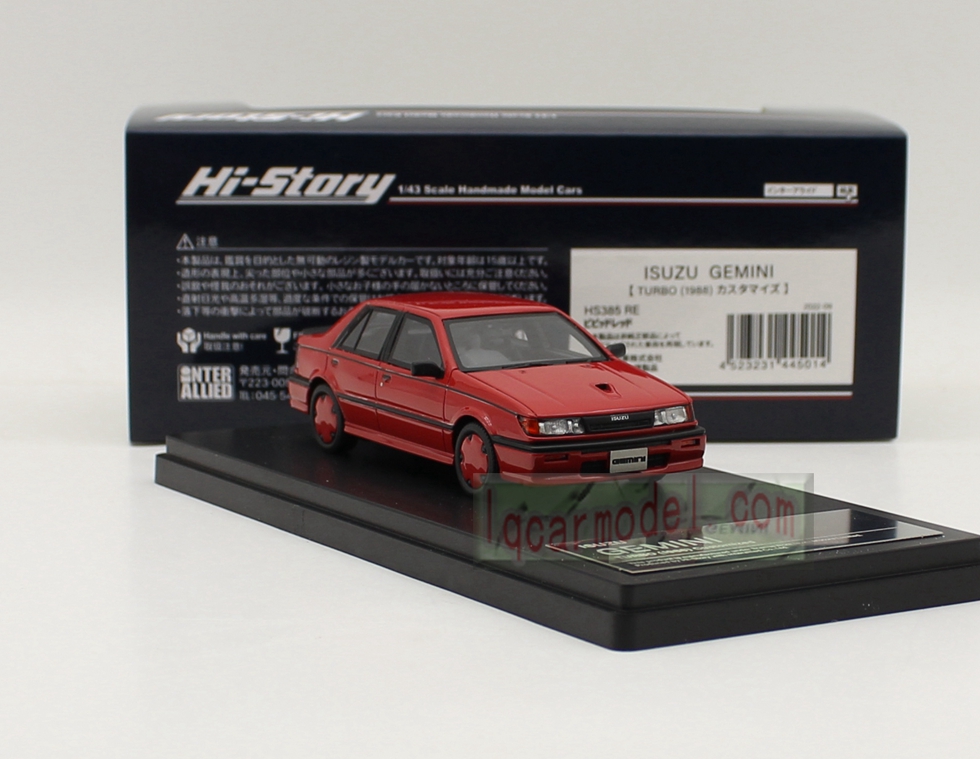 1/43 HI STORY ISUZU GEMINI TURBO 1988 HS385 RE Resin model 