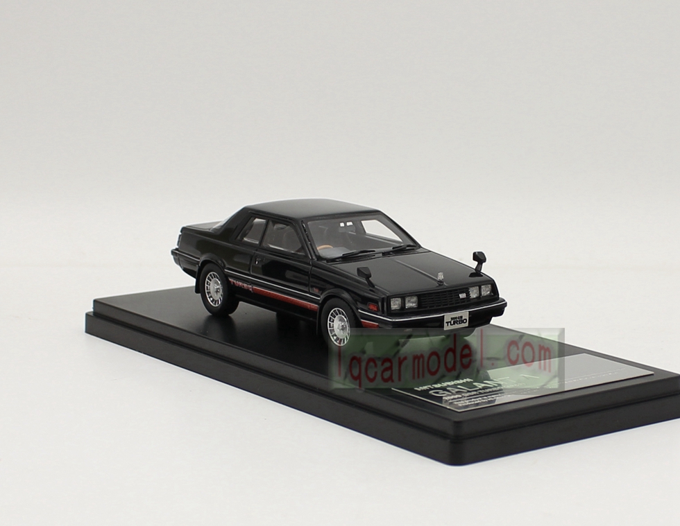 1/43 HI STORY MITSUBISHI GALANT A 2000 GSR TURBO 1980 HS382 BK Resin model 