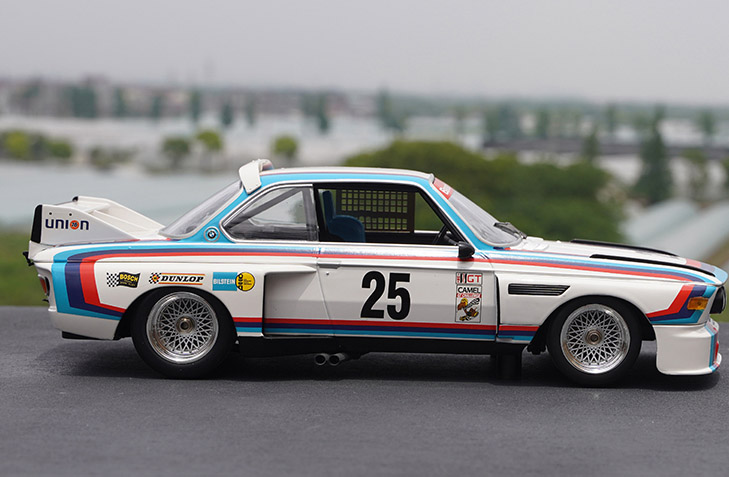 1/18 Scale MINICHAMPS BMW 3.0 CSL #25 RACING Rally Diecast Car Model