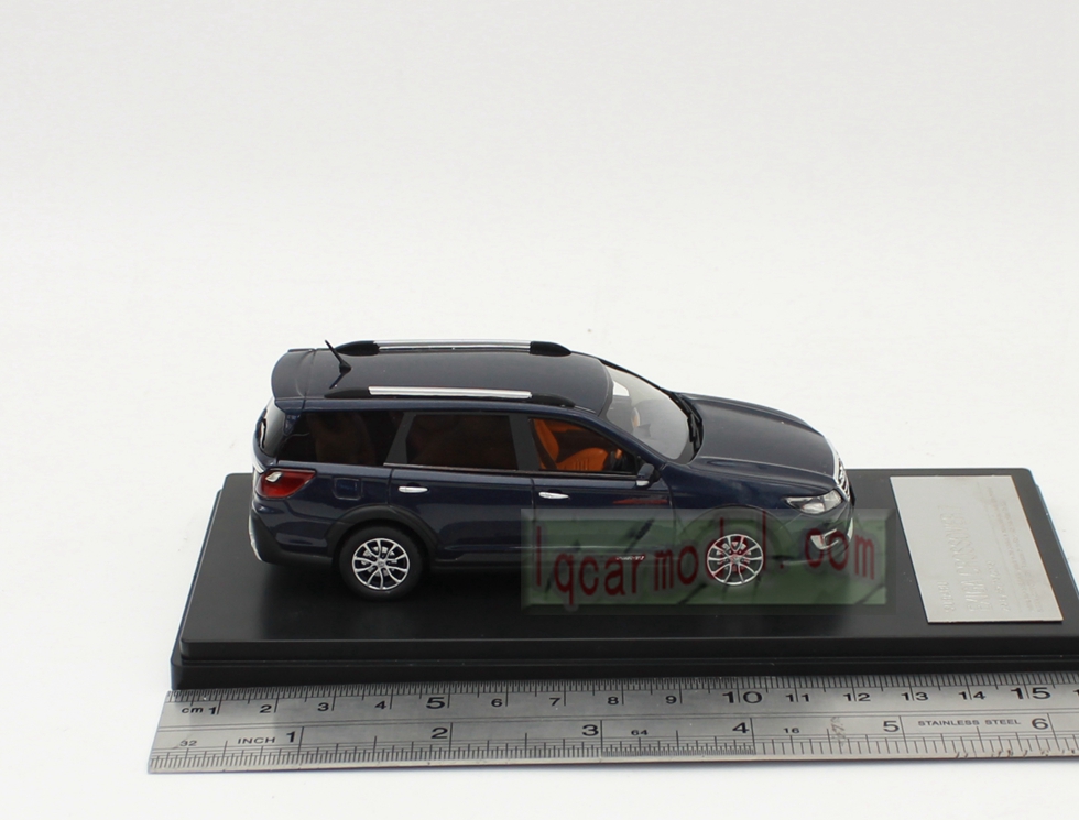 1/43 HI STORY 2015 SUBARU EXIGA CROSSOVER 7 HS427 BL blue Resin car model 