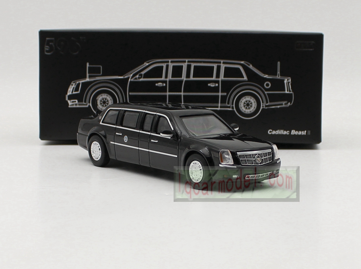 1/64 Cadillac Beast II USA president Car Model Diecast