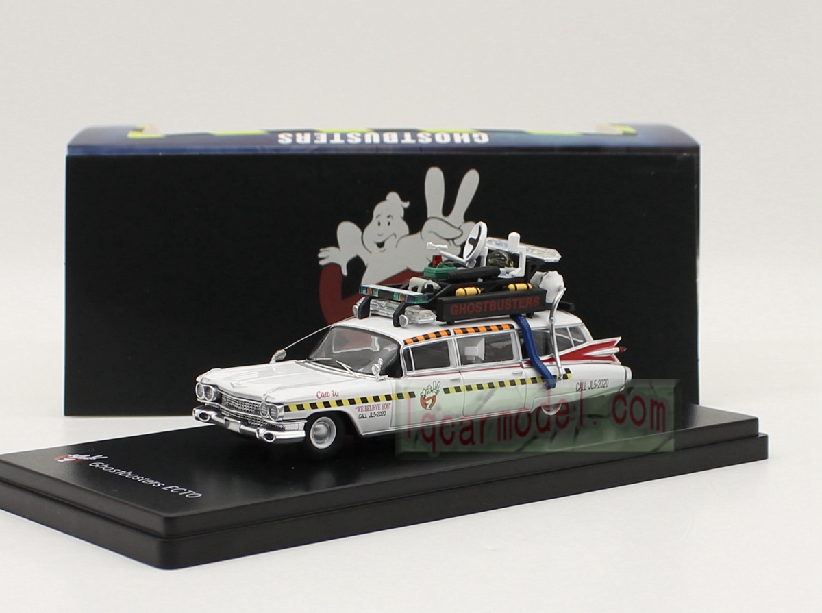1/64 Scale YS Ghostbusters ECTO 1A Car model Diecast 