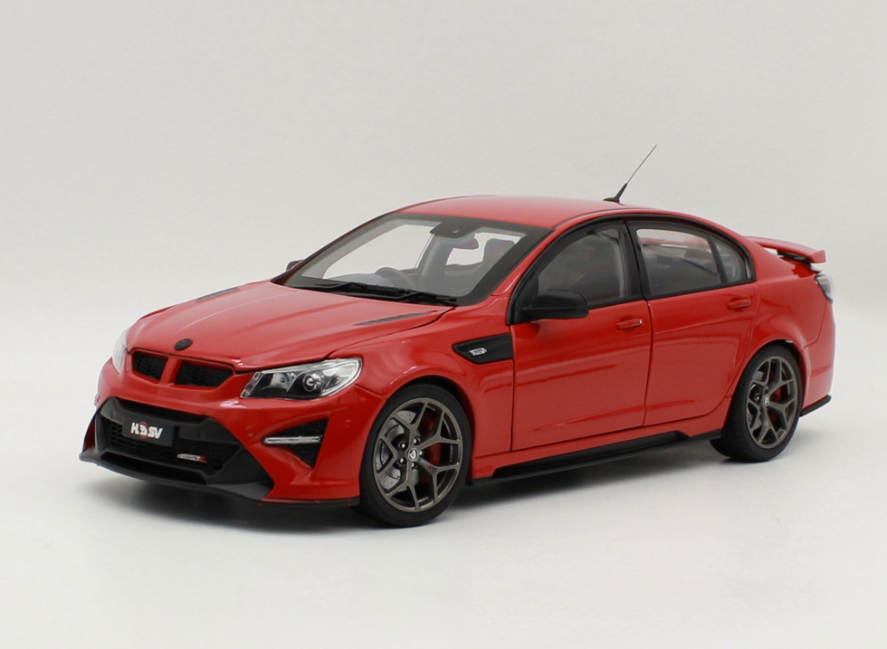 1/18 BIANTE Holden HSV GTSR HERON Car Model Diecast Red color