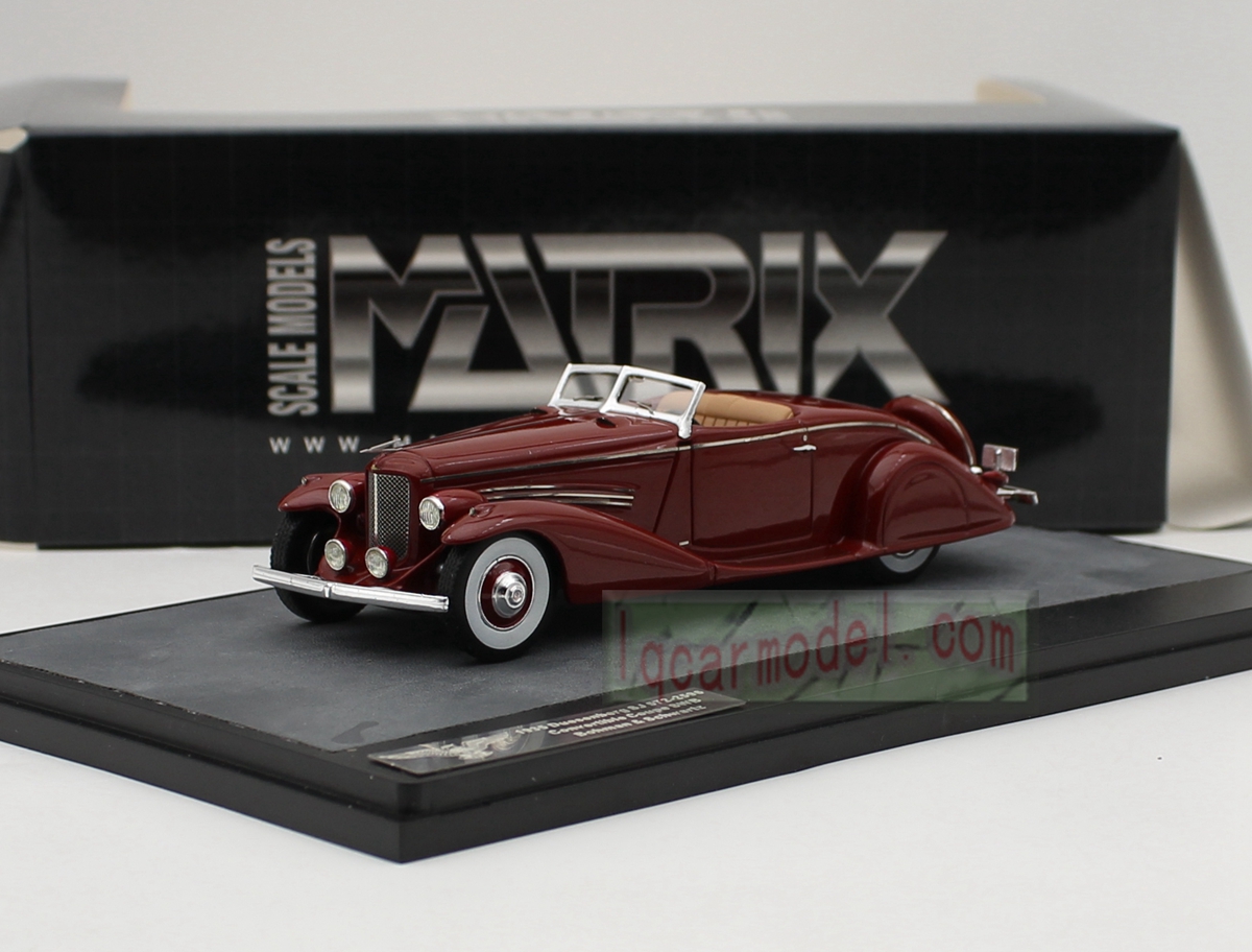 1/43 MATRIX 1935 Duesenberg SJ 572-2596 Convertible coupe SWB Limited No.325of400