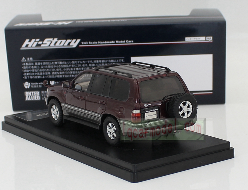1/43 HI STORY TOYOTA LAND CRUISER VX LIMITED G-SELECTION 2000  Resin car model