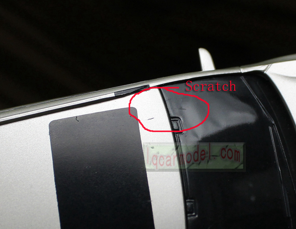 1/40 Dealer version Subaru Outback Eyesight car toy Plastic / No box  Flaw