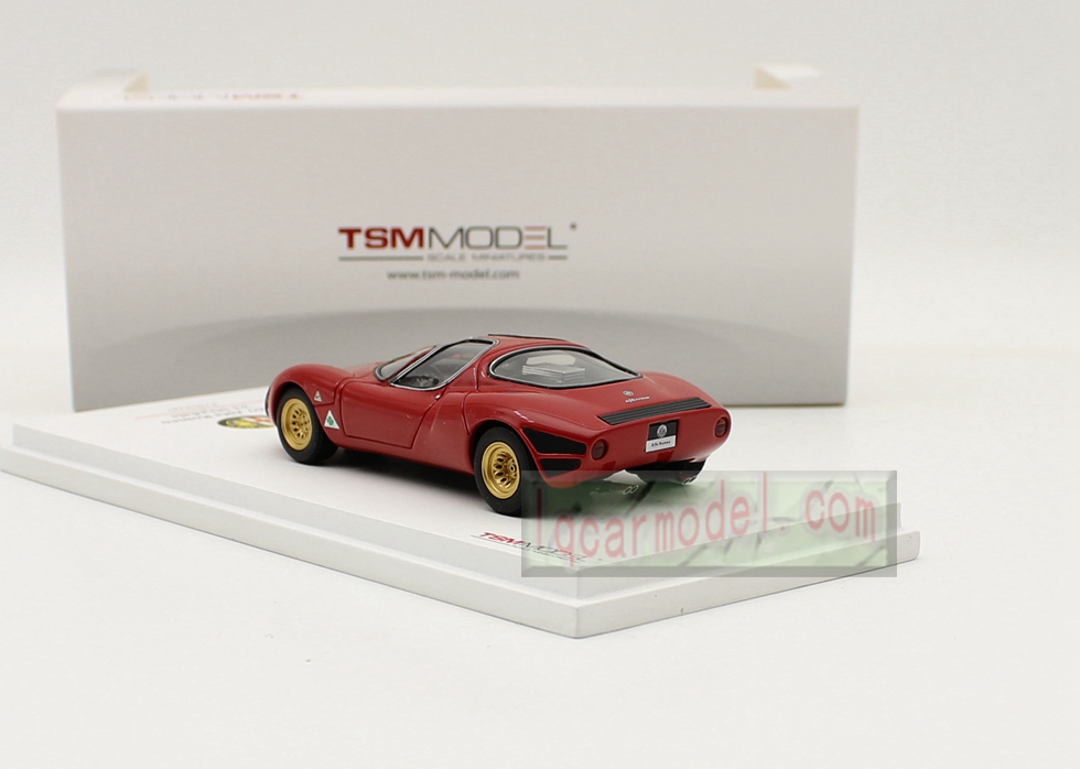 1/43 TSM Model ALFA ROMEO 33 Stradale 1967 Prototype TSM124308 Resin car model