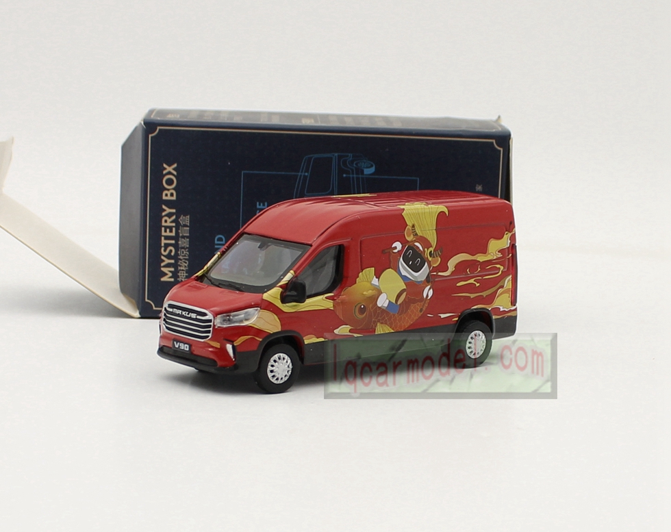1/64 Scale MAXUS V90 Diecast Model red