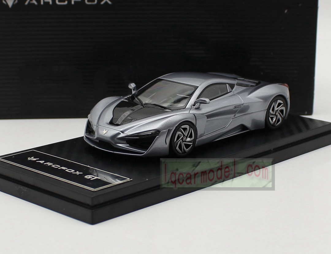 1/43 Scale ARCFOX-GT DIECAST Car model silver color