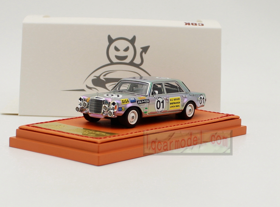 1/64 CDK MERCEDES BENZ 300 SEL 6.8 AMG 1971 #01 Resin Diecast Car Model