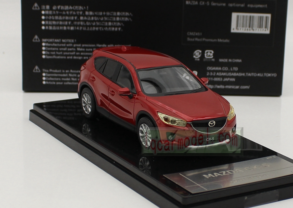 1/43 WIT'S MAZDA CX-5 CX5 Red CMZ451 Resin Car model 