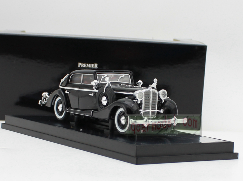 1/43 Signature Premier Maybach 1937 SW38 4 Door Spohn Diecast Flaw
