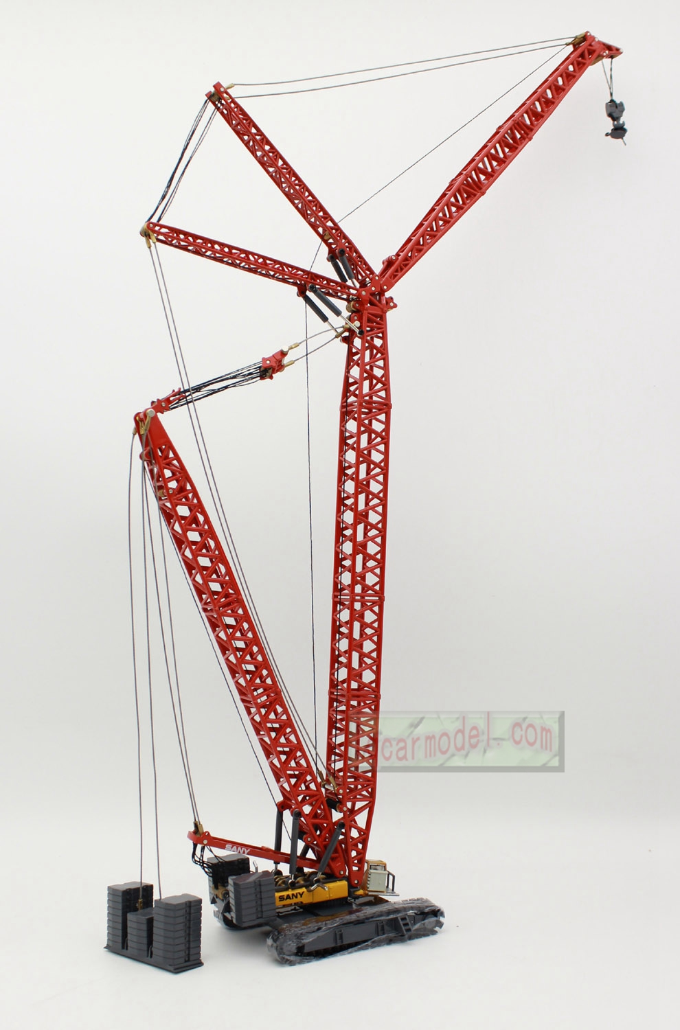 1/120 Scale SANY SCC4000 All-Terrain Crawler Crane Alloy Model
