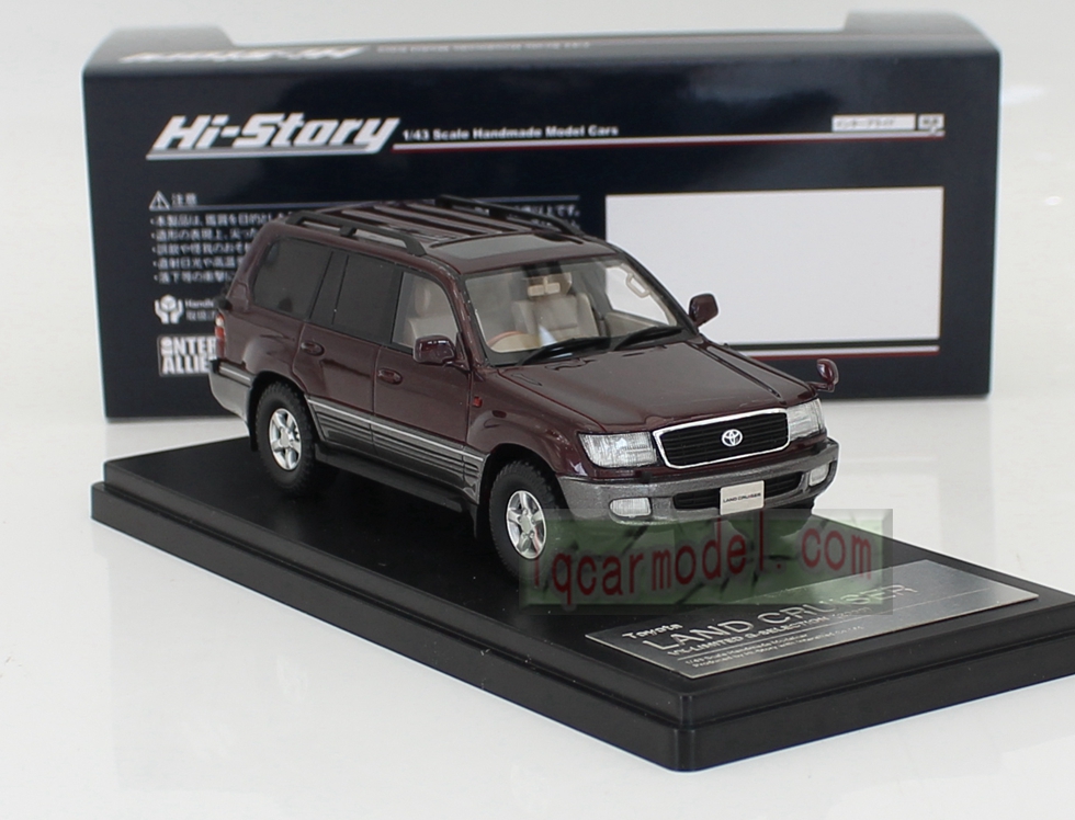 1/43 HI STORY TOYOTA LAND CRUISER VX LIMITED G-SELECTION 2000  Resin car model